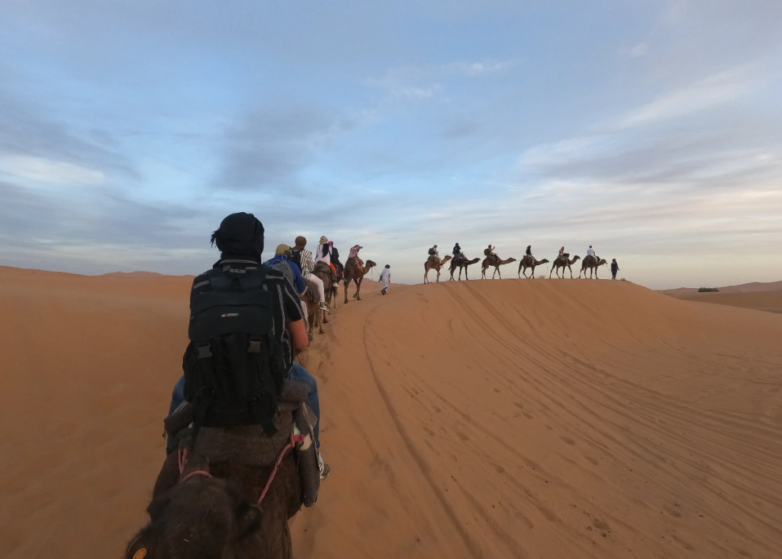 Kamelenrit Erg Chebbi Merzouga