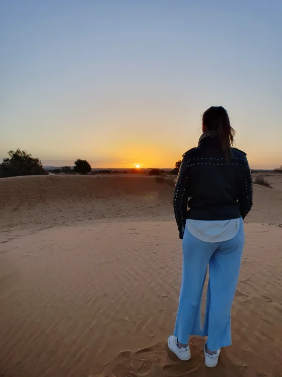 Merzouga woestijn Marokko zonsopkomst