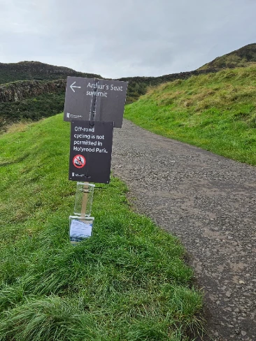 Arthur's Seat route